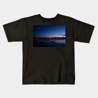 Blue-Hour Dunston Staiths Kids T-Shirt